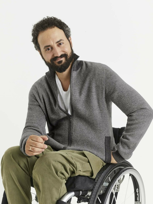 Celio Szürke kardigán Celio Segillou