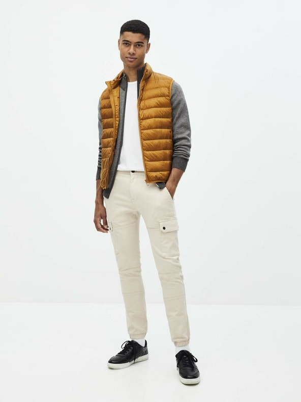 Celio Szürke kardigán Celio Segillou