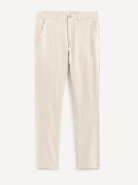 Celio Bézs színű chino nadrág Celio Arobert