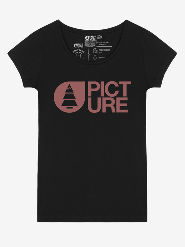 Picture Fekete női póló Kép