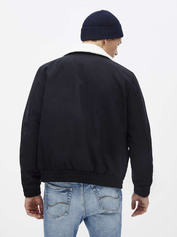 Celio Fekete Celio Suborgwool kabát