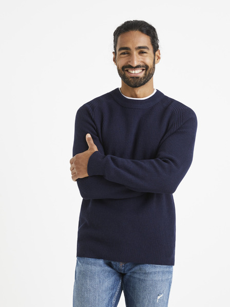 Celio Sötétkék pulóver Celio Terzo