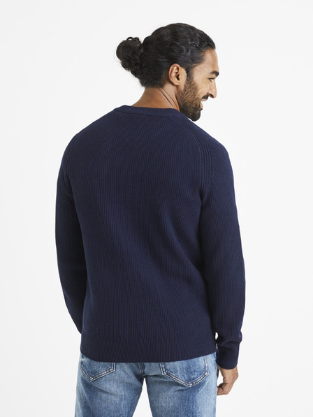 Celio Sötétkék pulóver Celio Terzo