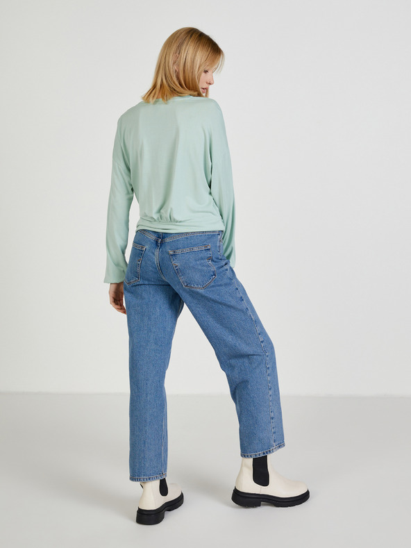 ONLY Világoszöld csomózott ing ONLY Free