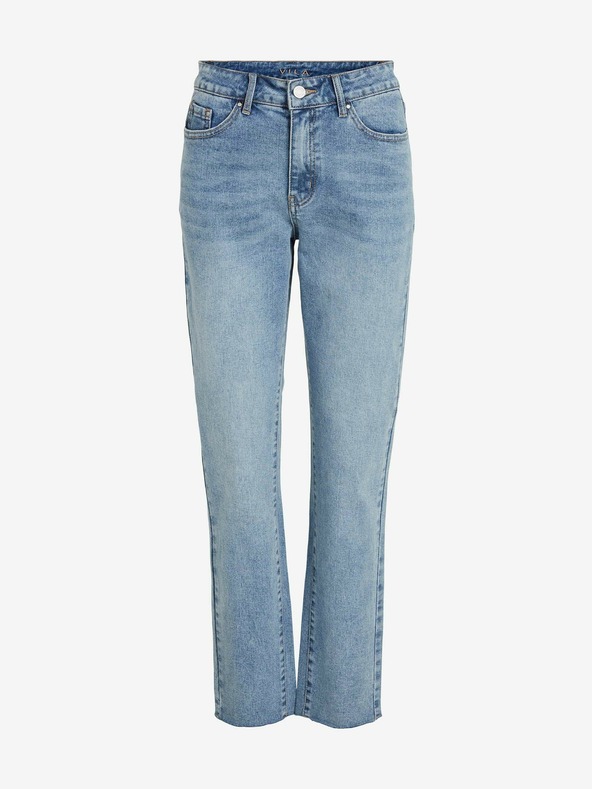 Vila Kék egyenes szabású farmer VILA Stray