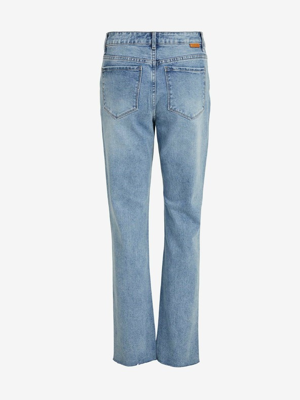 Vila Kék egyenes szabású farmer VILA Stray