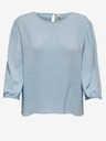Jacqueline de Yong Világoskék háromnegyedes ujjú blúz JDY Lucy