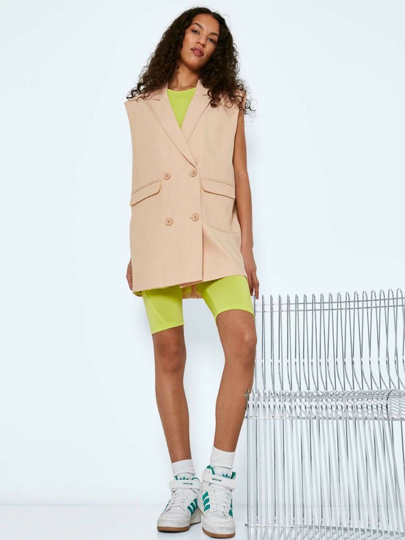 Noisy May Bézs színű mellény Noisy May Bridget