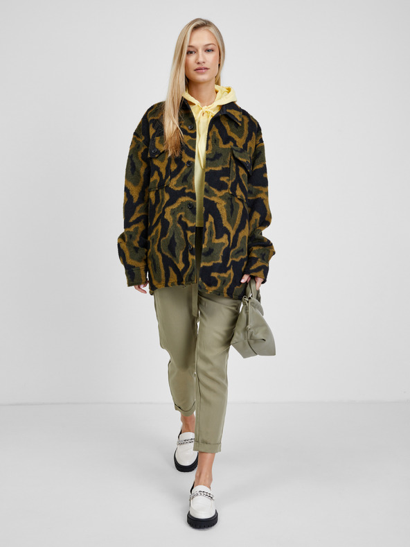 ONLY Sárga ujjatlan kapucnis pulóver kapucnival ONLY Miami