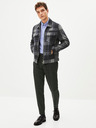 Celio Sötétszürke férfi Celio Punjab kockás dzseki