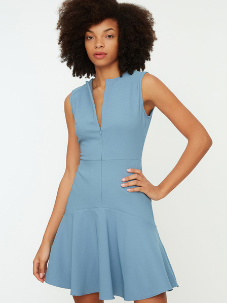 Trendyol Világoskék Trendyol ruha