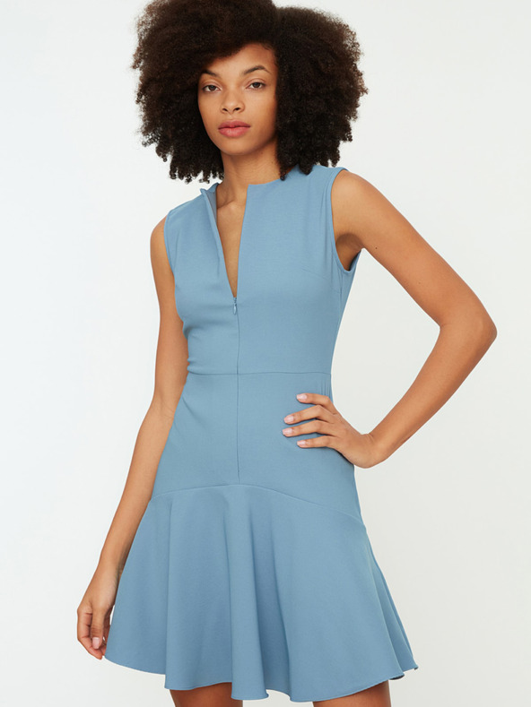 Trendyol Világoskék Trendyol ruha