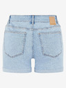 Pieces Világoskék farmer rövidnadrág szakadt hatással Pieces Lisa