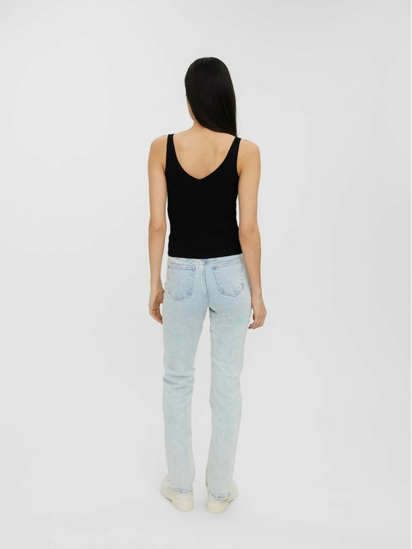 Vero Moda Fekete bordázott alaptartozék felső VERO MODA Glory