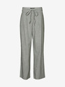 Vero Moda Világoszöld csíkos, széles szárú nadrág VERO MODA Serena