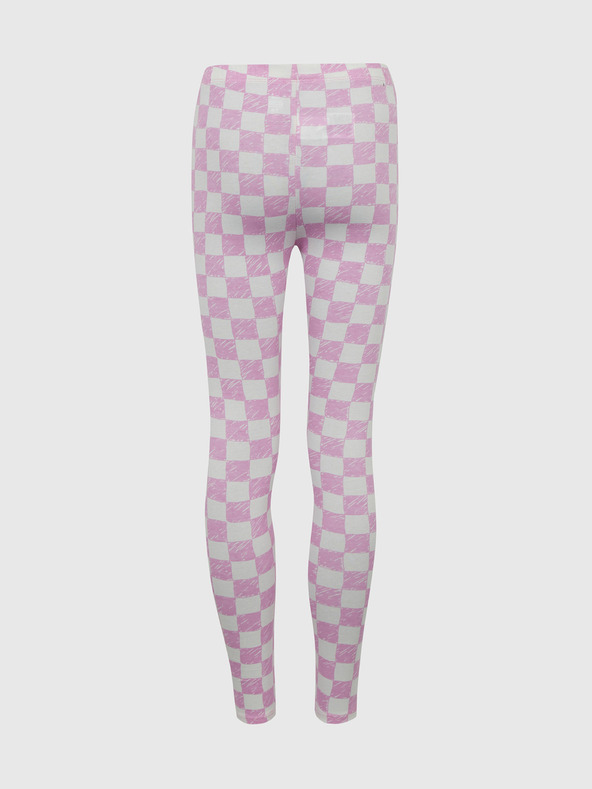 GAP Gyerek organic sakk mintás leggings GAP