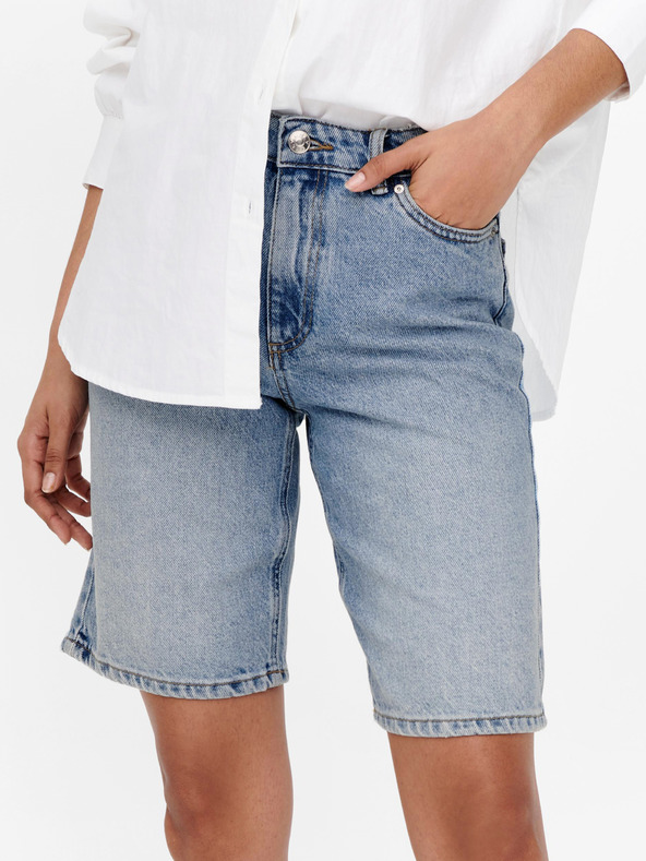 ONLY Világoskék farmer rövidnadrág ONLY Sonny