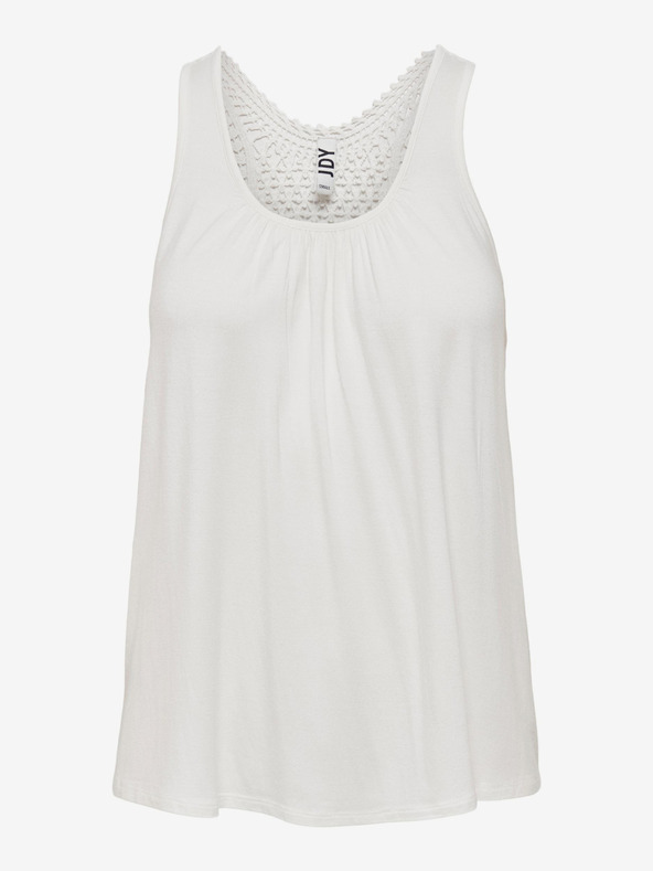 Jacqueline de Yong Fehér, csipkés tank top JDY Eddie