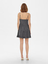 ONLY Sötétszürke pántos rövid ruha ONLY Ragna