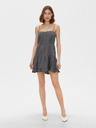 ONLY Sötétszürke pántos rövid ruha ONLY Ragna