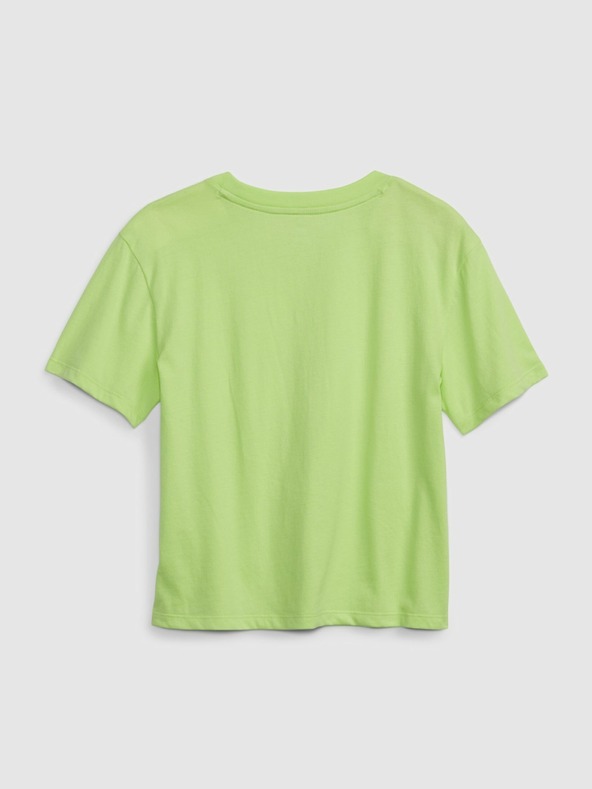 GAP Gyerek organic póló logó GAP