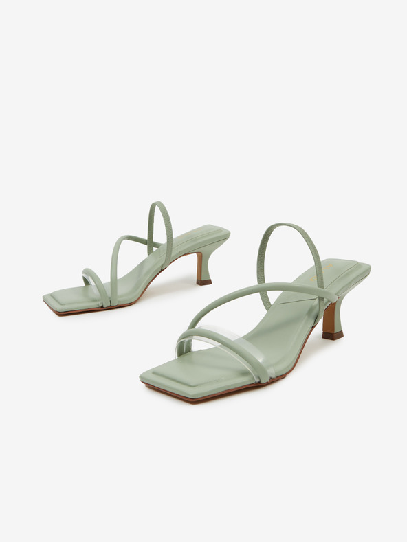 Aldo Világoszöld női sarokpapucs ALDO Zoebaen