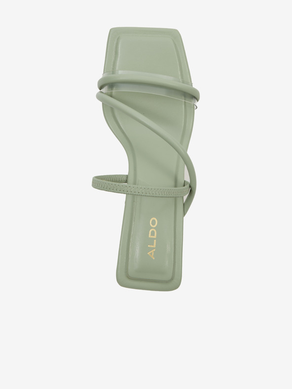 Aldo Világoszöld női sarokpapucs ALDO Zoebaen
