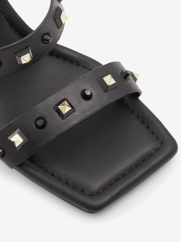 Aldo Fekete női sarokszandál ALDO Louella