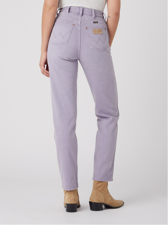 Wrangler Világoslila női egyenes szabású farmer Wrangler