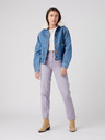 Wrangler Világoslila női egyenes szabású farmer Wrangler