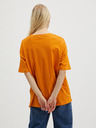 Noisy May Narancssárga női oversized póló Noisy May Ida