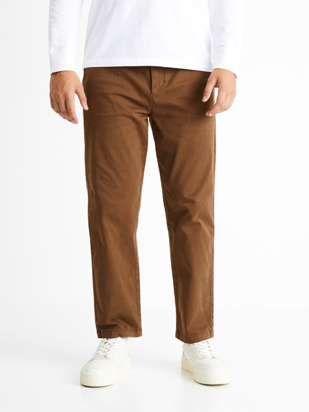 Celio Barna férfi nadrág Celio Cochicrop