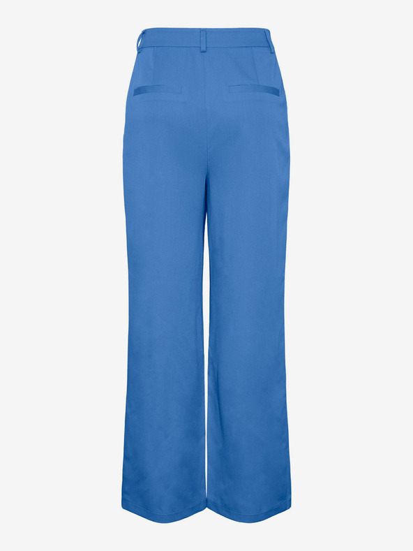Pieces Kék női széles szárú nadrág Pieces Thelma Thelma
