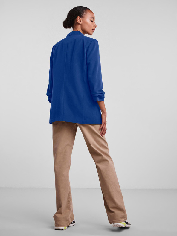 Pieces Sötétkék női háromnegyedes ujjú blézer Pieces Boss