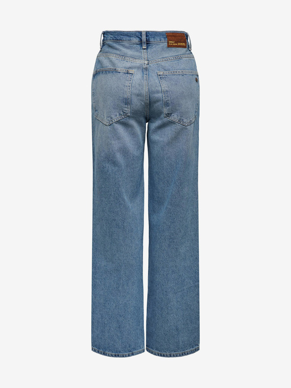 ONLY Kék női széles szárú farmer CSAK Dean