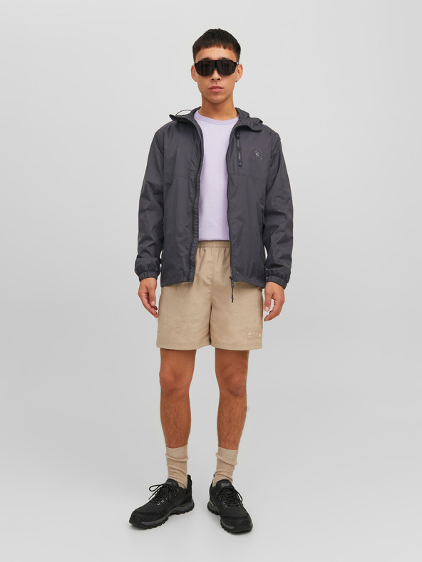 Jack & Jones Fekete férfi könnyű Jack & Jones Filo kapucnis kabát