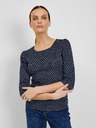 Orsay ORSAY sötétkék mintás női póló