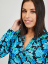 Orsay ORSAY kék virágmintás női blúz