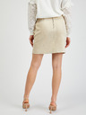 Orsay ORSAY bézs velúr női szoknya