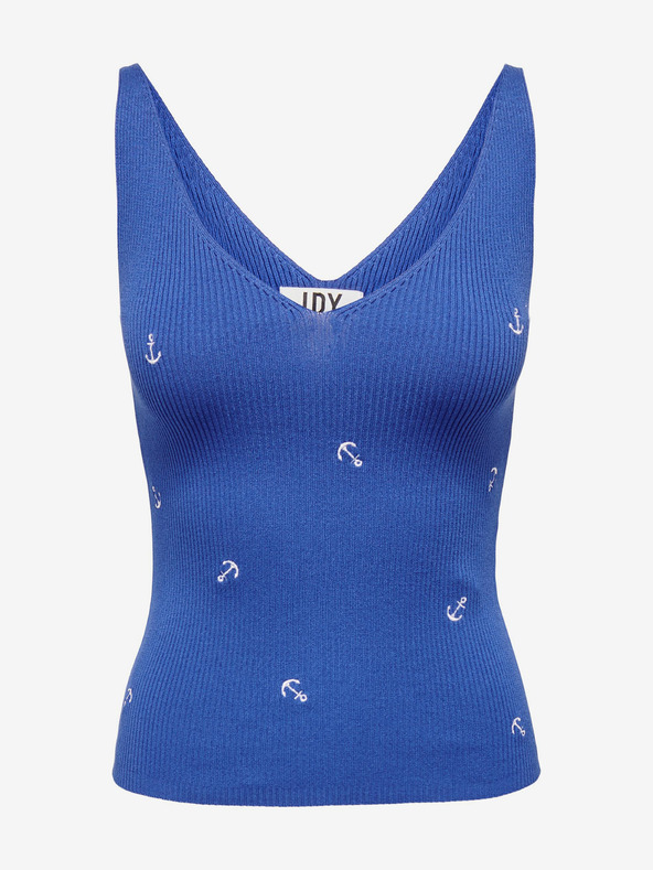 Jacqueline de Yong Kék női kötött pulóver JDY Nanna