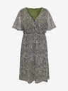 ONLY CARMAKOMA Khaki színű női mintás ruha ONLY CARMAKOMA Inessa CARMAKOMA Inessa