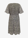 ONLY CARMAKOMA Khaki színű női mintás ruha ONLY CARMAKOMA Inessa CARMAKOMA Inessa