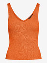 Vero Moda Narancssárga női bordázott alaptartozék felső VERO MODA Glory