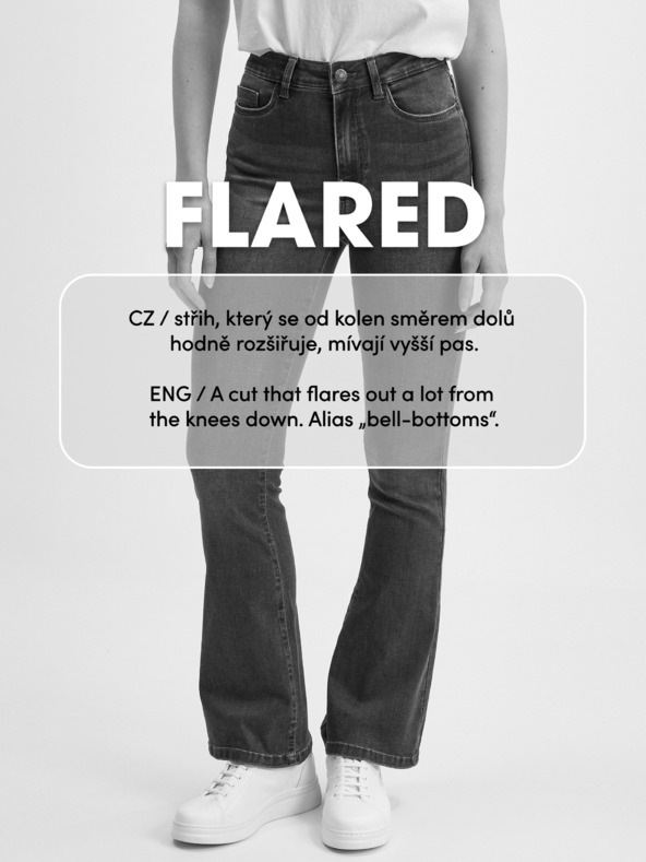 Pieces Fekete női farmernadrág Pieces Peggy