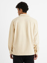 Celio Bézs színű férfi felső póló Celio Dafleece