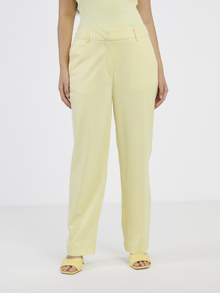 Vero Moda VERO MODA Zelda világossárga női nadrág VERO MODA Zelda világossárga női nadrág