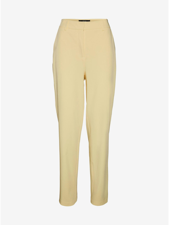 Vero Moda VERO MODA Zelda világossárga női nadrág VERO MODA Zelda világossárga női nadrág