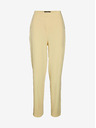 Vero Moda VERO MODA Zelda világossárga női nadrág VERO MODA Zelda világossárga női nadrág
