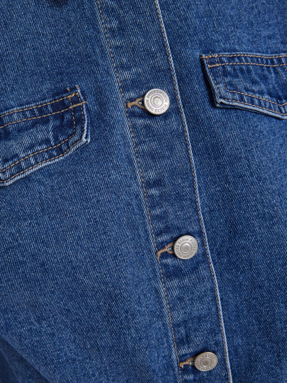 Pieces Kék Női farmerdzseki Pieces Tessie Tessie