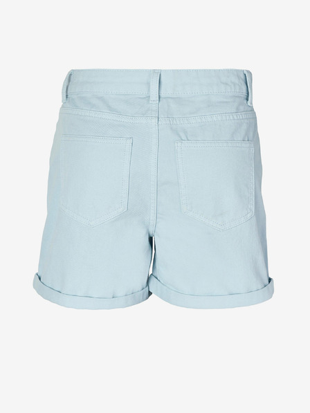 Noisy May Világoskék női farmer rövidnadrág Noisy May Smiley